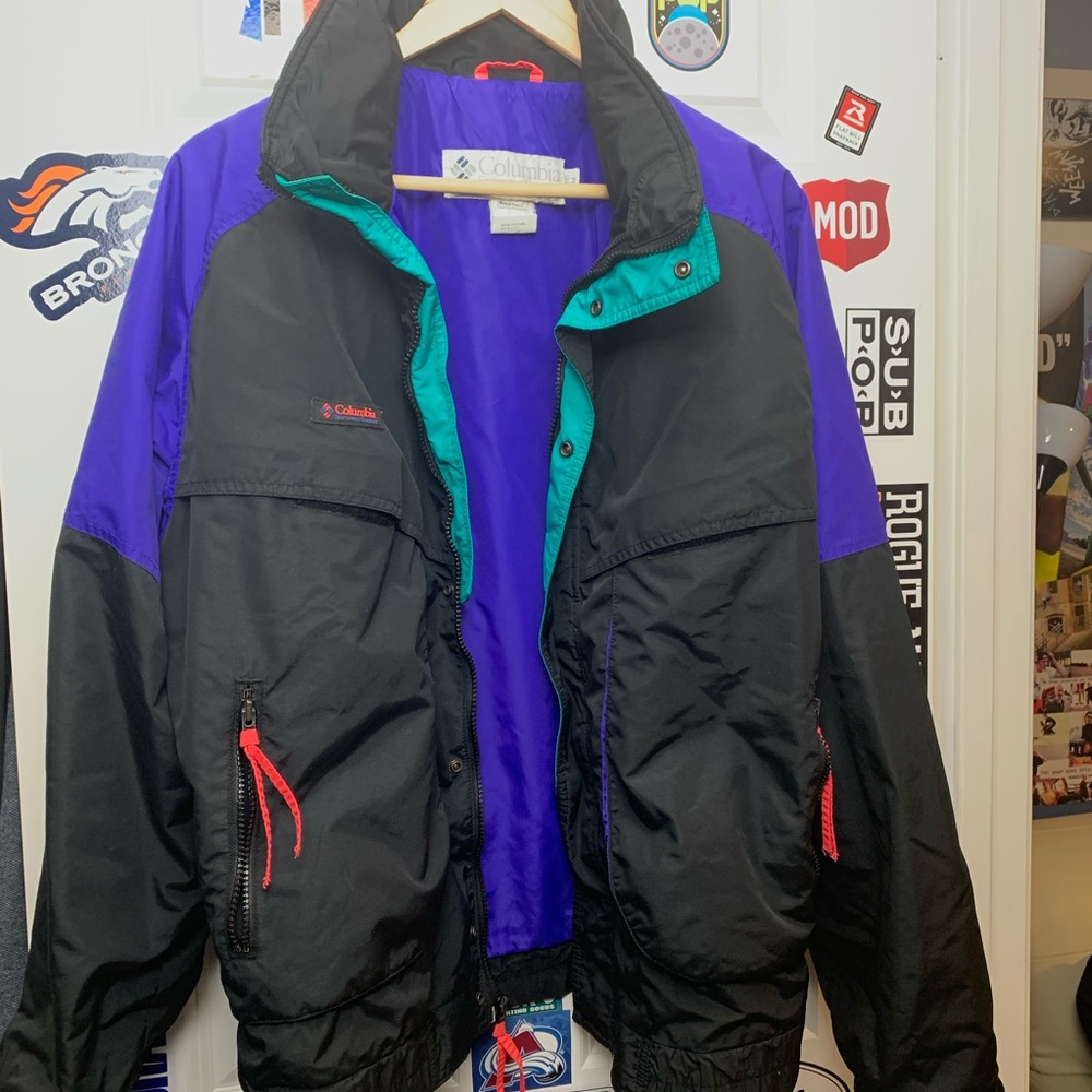 Vintage retro columbia jacket